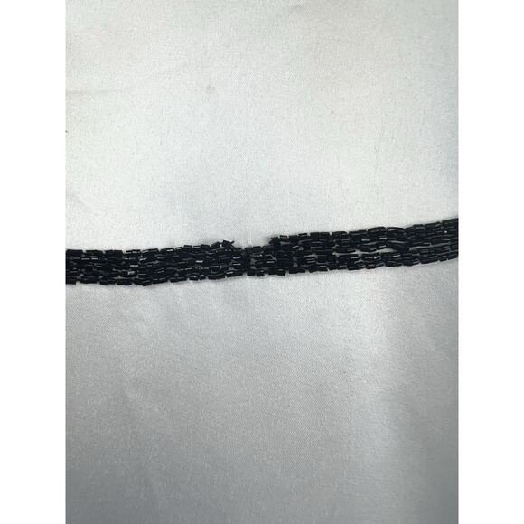 Y2K Xcite White Dress black beads hot pink Tulle Rock, Goth, Edgy 6 Prom formal - Picture 2 of 16